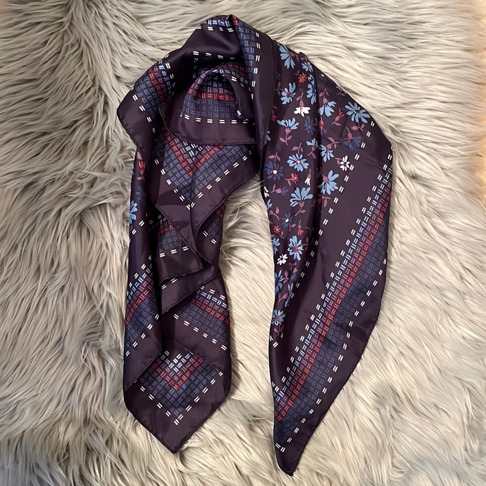 Floral Patterned Scarf